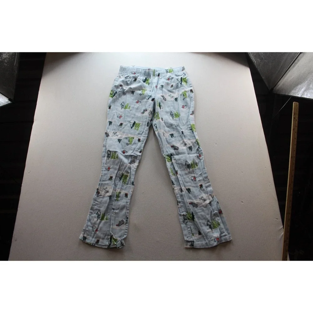 Old Navy Star Wars Pajama Pants Mens Size Small Light Blue Holiday Winter Print